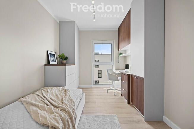 Nowoczesny apartament z balkonem w Zamieniu