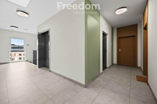 Nowoczesny apartament z balkonem w Zamieniu