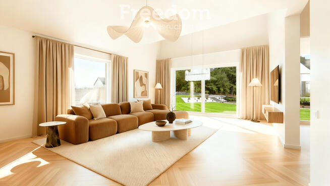 Domy wolnostojące z działkami od 1100 m² - Krubin