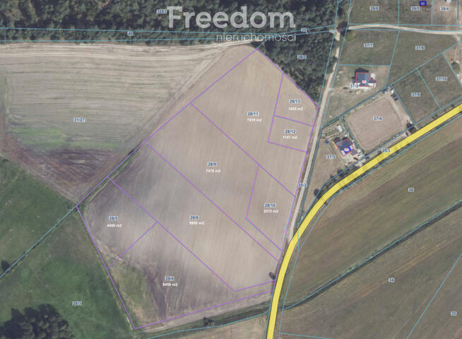 Działki z pozwoleniem na budowę, Radomin