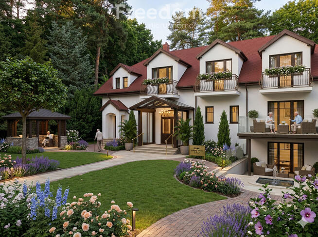 Konstancin-Jeziorna: Dom na 1707 m² działce.