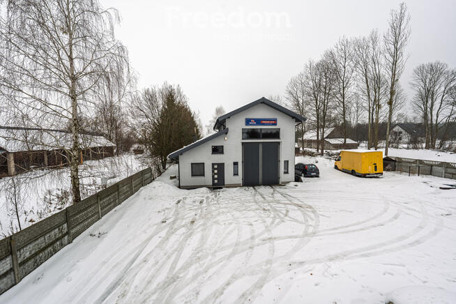 DOM PARTEROWY + Bud. Usługowy * Działka 4.000 m2