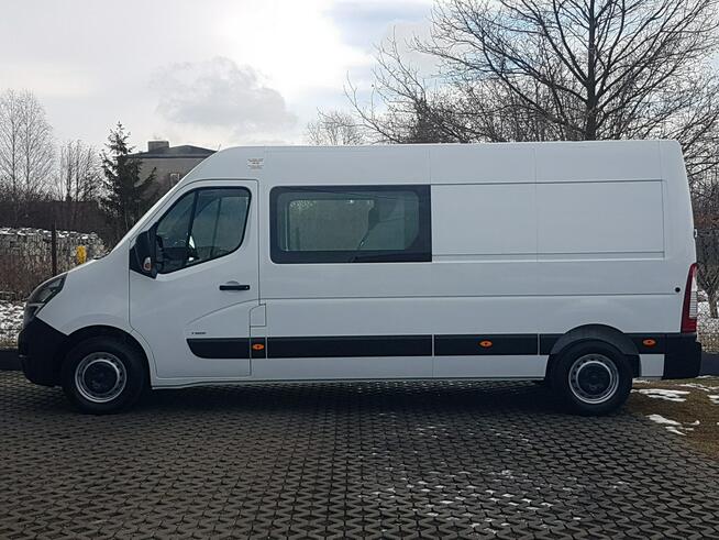 Opel Movano MASTER 7 OSÓB L3H2 BRYGADÓWKA DŁUGI WYSOKI KLIMA TEMPOMAT NAWIGACJA