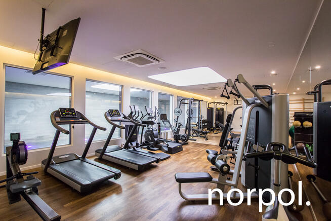 Apartament w kompleksie Angel Wawel, basen, siłownia, sauna