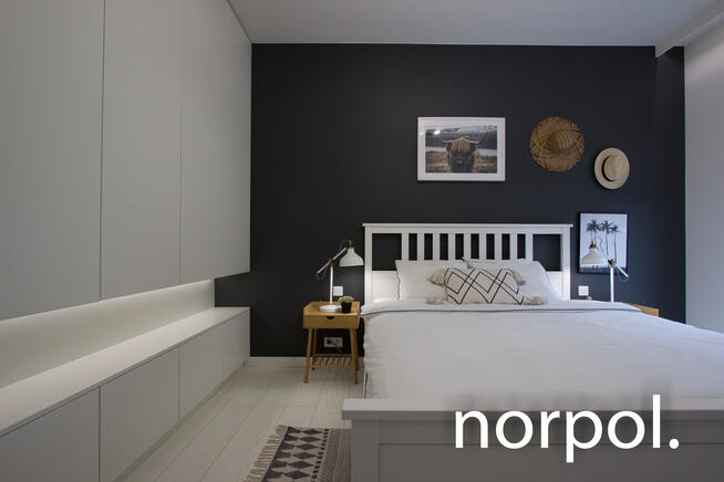 Nowoczesne mieszkanie z jedną sypialnią i tarasem