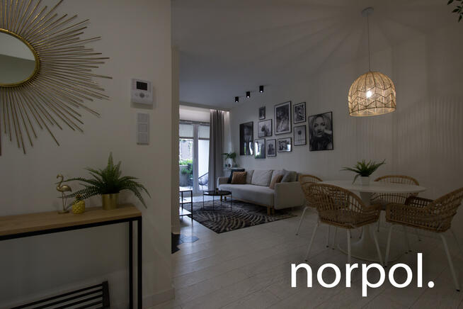 Nowoczesne mieszkanie z jedną sypialnią i tarasem