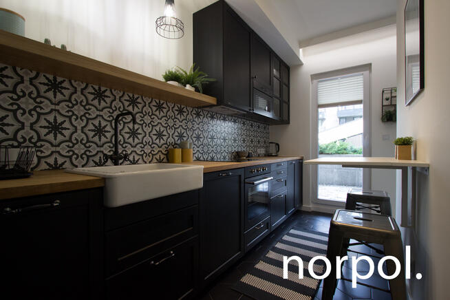 Nowoczesne mieszkanie z jedną sypialnią i tarasem