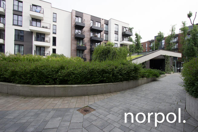 Nowoczesne mieszkanie z jedną sypialnią i tarasem