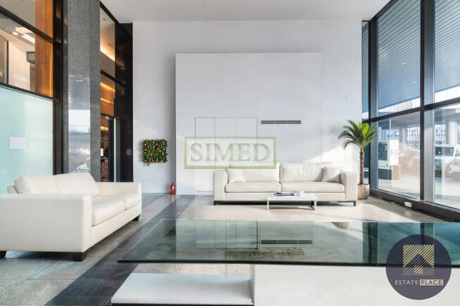 Parter, show-room , wyś. 6 m , światło dzienne .