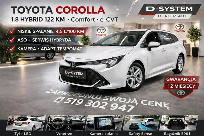 Toyota Corolla 21-22 Salon Polska 1.8 HYBRID 1wł z Pakietem TECH Zimowy Bezwypadkowy