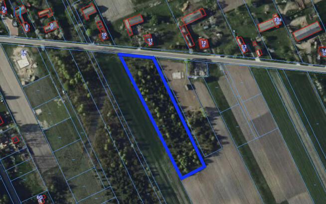 Działka budowlana Janów gm. Bełchatów,