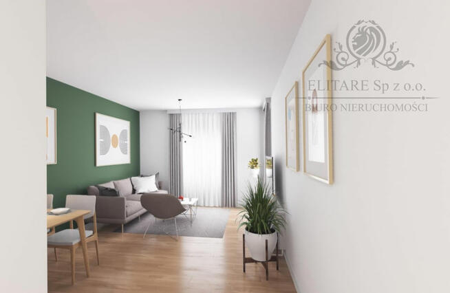 Mieszkanie 3pok, 58,15m2 z tarasem i ogrodem 19,03m2/ Brochów Wrocław