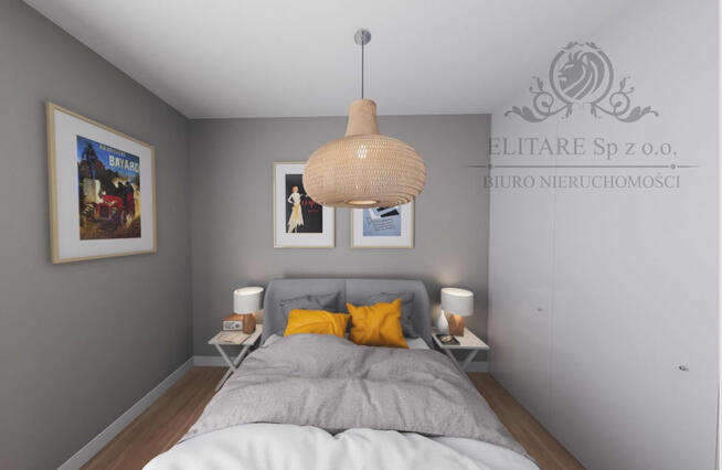 Mieszkanie 3pok, 58,15m2 z tarasem i ogrodem 19,03m2/ Brochów Wrocław