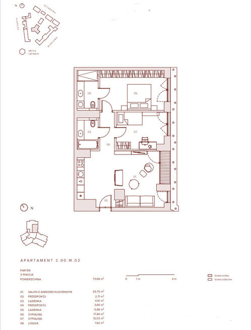 Piękny Apartament w centrum/Borek/piękny taras/otoczony zielenią