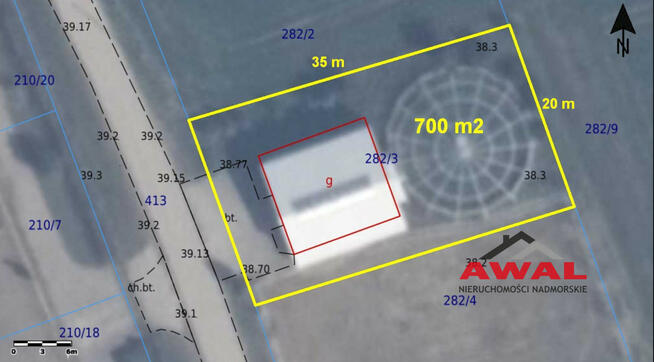 Lokal użytkowy Darzlubie gm. Puck, Pieniężna