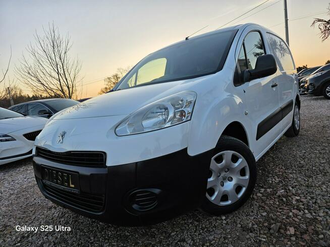 Peugeot Partner 1.6HDI#90KM#Klima#Start Stop#Skrzynki#Świeży Import#Serwis#Gwarancja!!