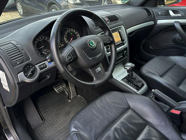 Octavia RS 2.0 TDI 170km SKÓRA xenon DSG navi serwis BEZWYPADEK 2010