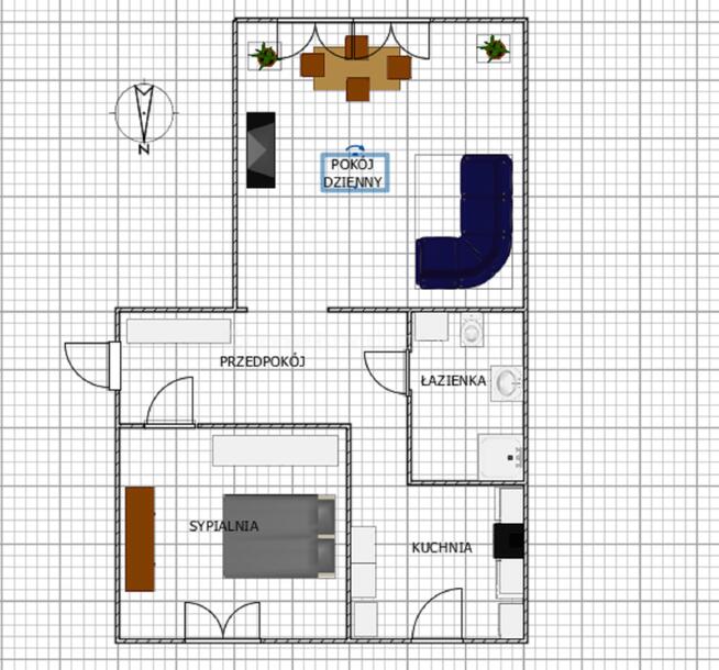 2 pokoje/37,7 m2/po remoncie/Wola