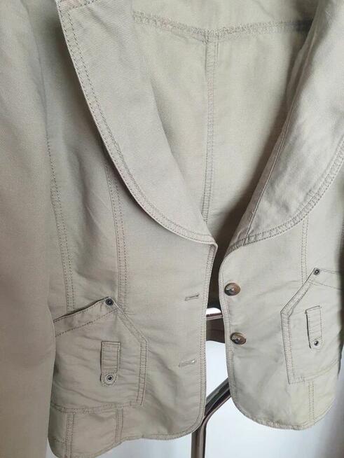 Beżowa marynarka L żakiet MEXX