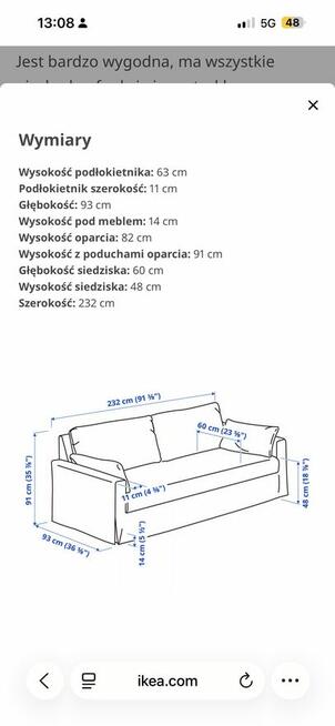 Sprzedam sofa