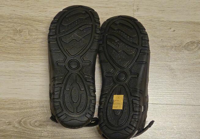 Geox Męskie sandały sportowe Uomo Strada C, czarne, 43 EU