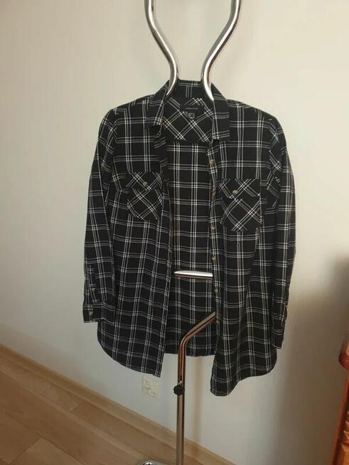 Granatowa koszula krata Atmosphere S - M