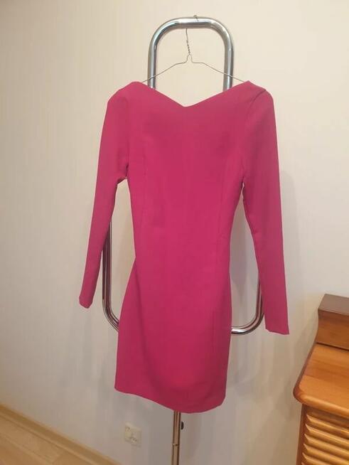 Sukienka fuksja Zara XS