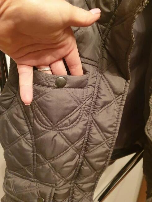 Pikowana brązowa kamizelka 38 George