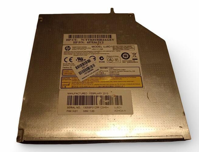 Napęd CD/RW DVD/RW HP UJ8D1 do laptopa HP 650, HP 655