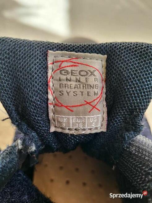 Geox (36) Granatowe. Dł. wkładki 23.5cm. Stan BDB