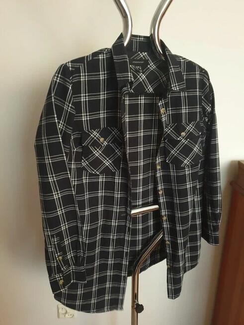 Granatowa koszula krata Atmosphere S - M