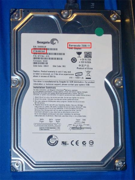 Naprawa dysków Seagate