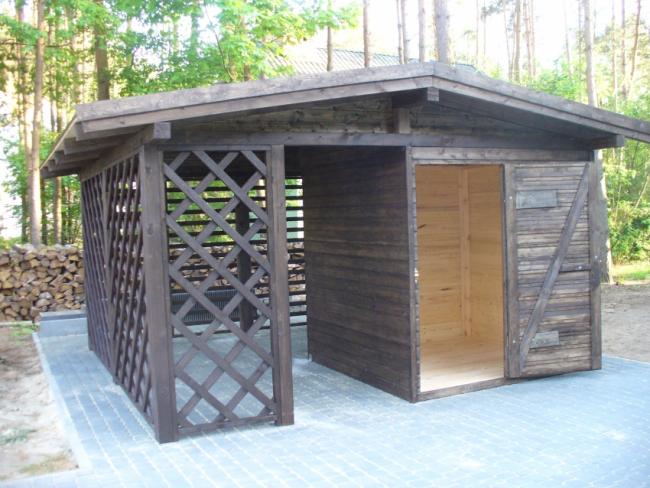 domki narzędziowe, ogrodowe, altany, drewutnie, wiaty