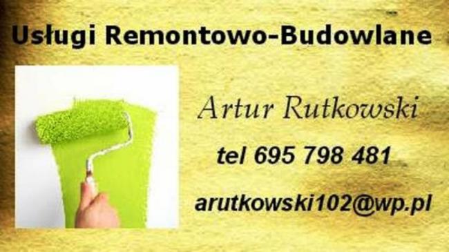 Usługi Remontowo - Budowlane. Artur Rutkowski Warszawa