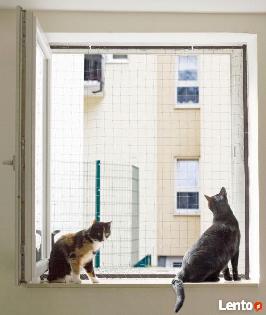 Zabezpieczanie balkonów / Siatka dla kota / Siatka balkonowa