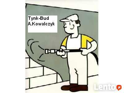 Tynki maszynowe cementowo-wapienne