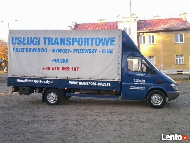 TRANSPORT-PRZEPROWADZKI=POLSKA I ZAGRANICA TEL=510-869-107