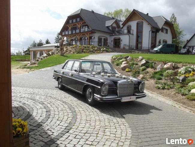 MERCEDESEM KLASY S Z KLASĄ DO ŚLUBU 1967 ROK ZABYTEK