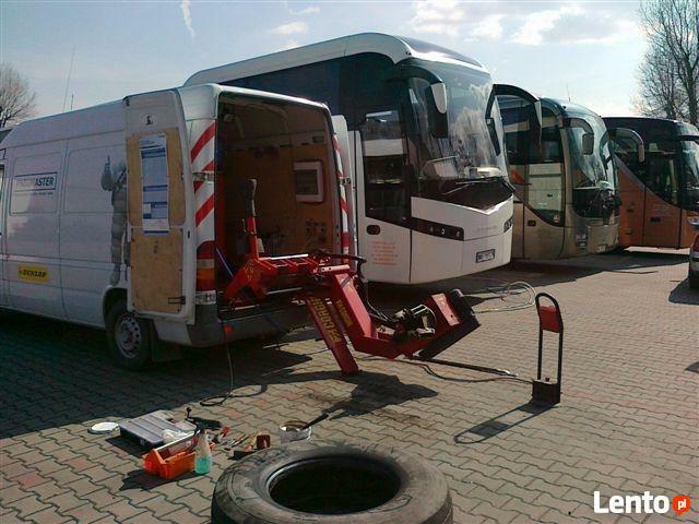 Wulkanizacja TIR 24H Kraków, serwis opon