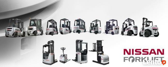 Wózki widłowe Nissan Sprzedaż Wynajem Serwis
