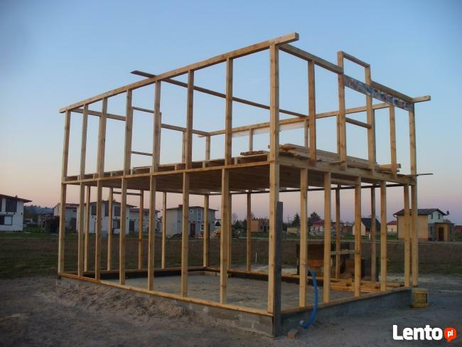 Domy z drewna, szkieletowe, całoroczne, letniskowe