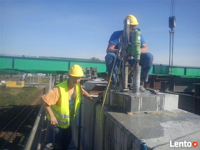 Cięcie Betonu, Wiercenie w betonie TORUŃ tel. 500200448