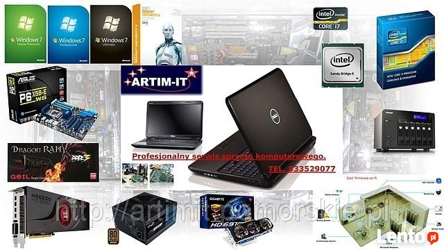 Pogotowie komputerowe, sieci, monitoring, www