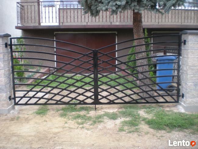 Kute bramy ogrodzenia balustrady barierki