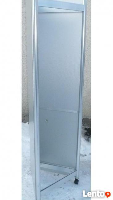 regał trójkątny aluminiowy