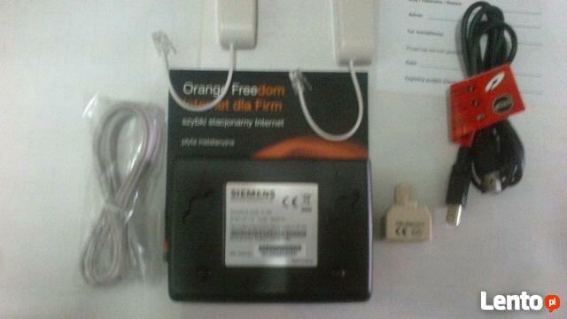 Zestaw instalacyjny z modemem USB Siemens A100 – Internet
