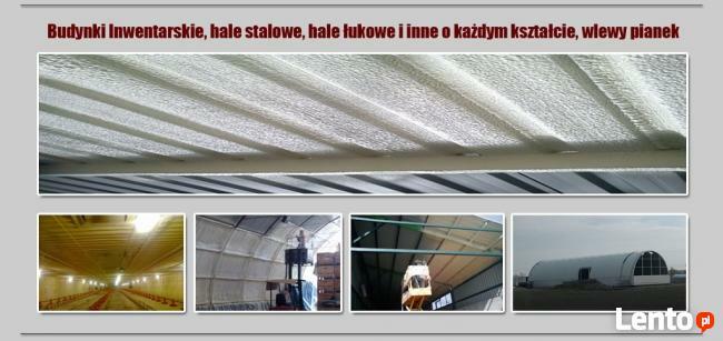 Pianka poliuretanowa, Docieplanie Natryskową Pianką Poliureta