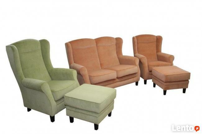 obnizka cen sprzedam fotel uszak ,podnozek i sofe