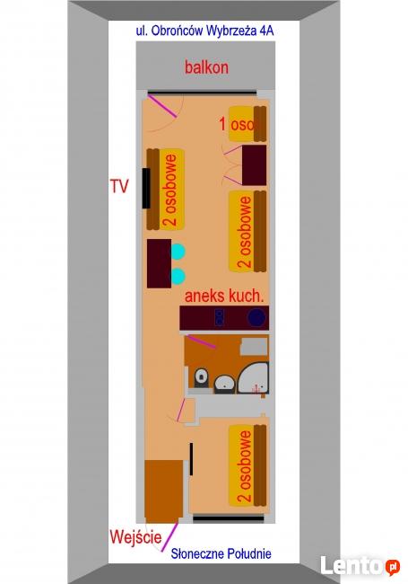 Apartament 2 pok. Słoneczne Południe - Całoroczny