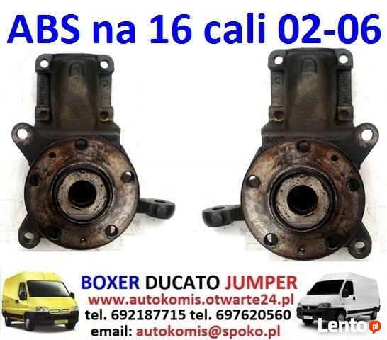 Zwrotnica piasta przód ABS 16 cali DUCATO BOXER JUMPER 02-06
